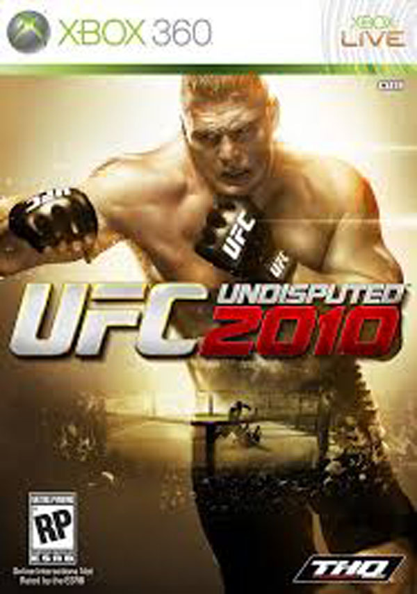 UFC Undisputed 2010 Video Game Back Title by WonderClub