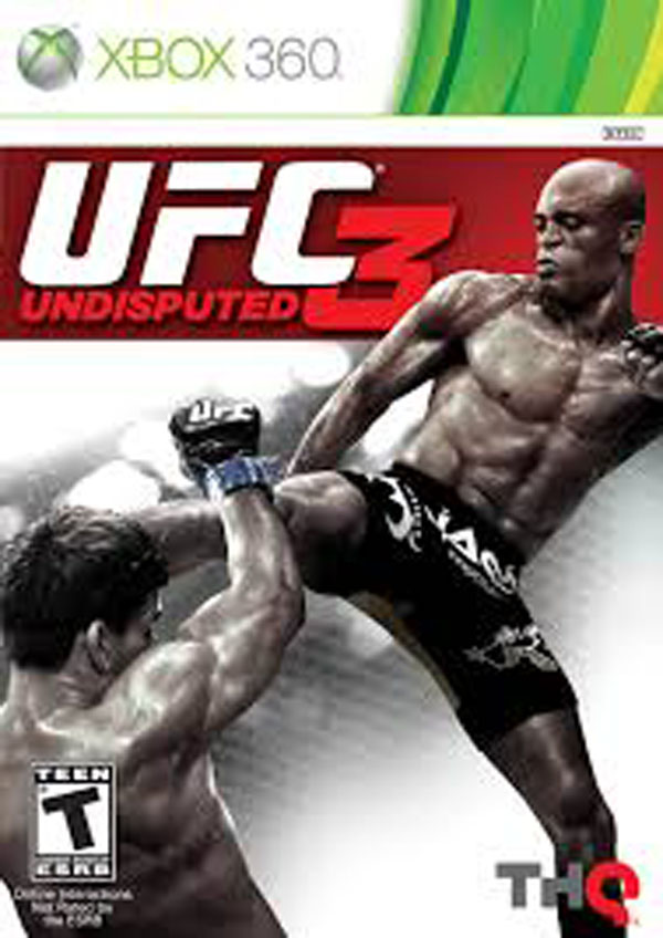 UFC Undisputed 3 Video Game Back Title by WonderClub