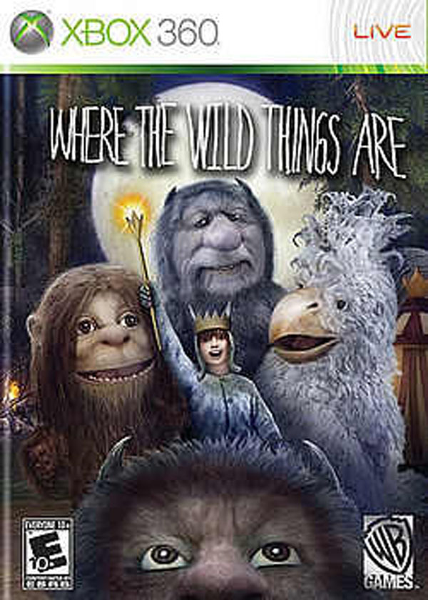 Where The Wild Things Are Video Game Back Title by WonderClub