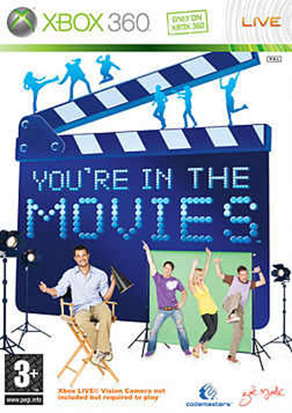 You're In The Movies Video Game Back Title by WonderClub